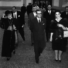 Inauguração do Conservatório Regional de Aveiro, em outubro de 1960.